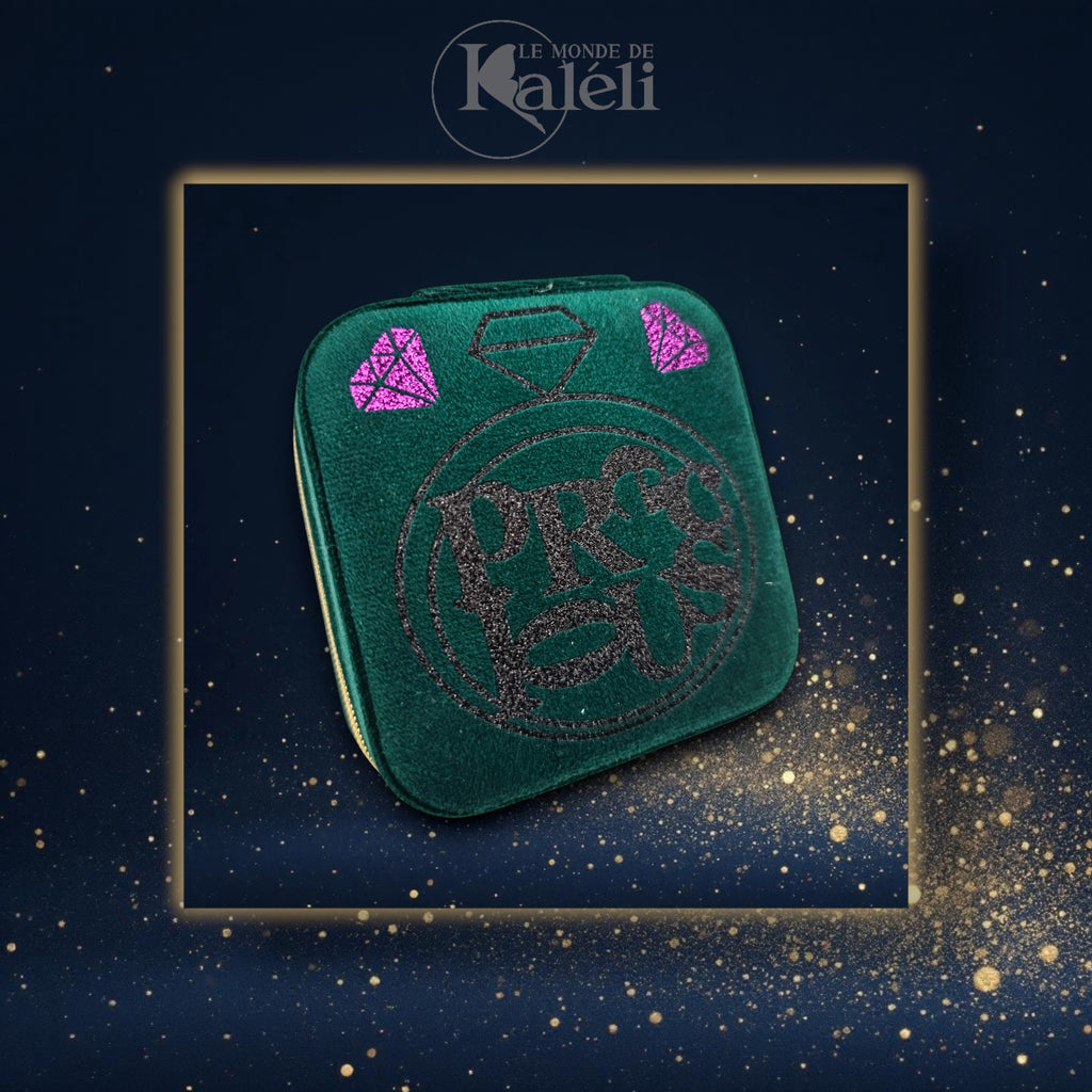 Boîte à bijoux velours "Precious"