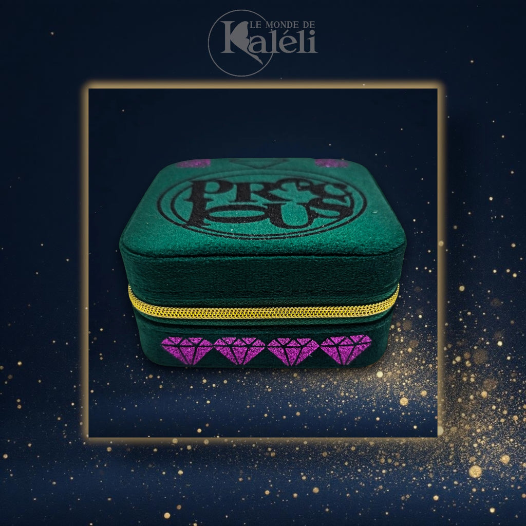 Boîte à bijoux velours "Precious"